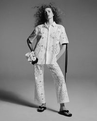 Akari Lace Top - White
