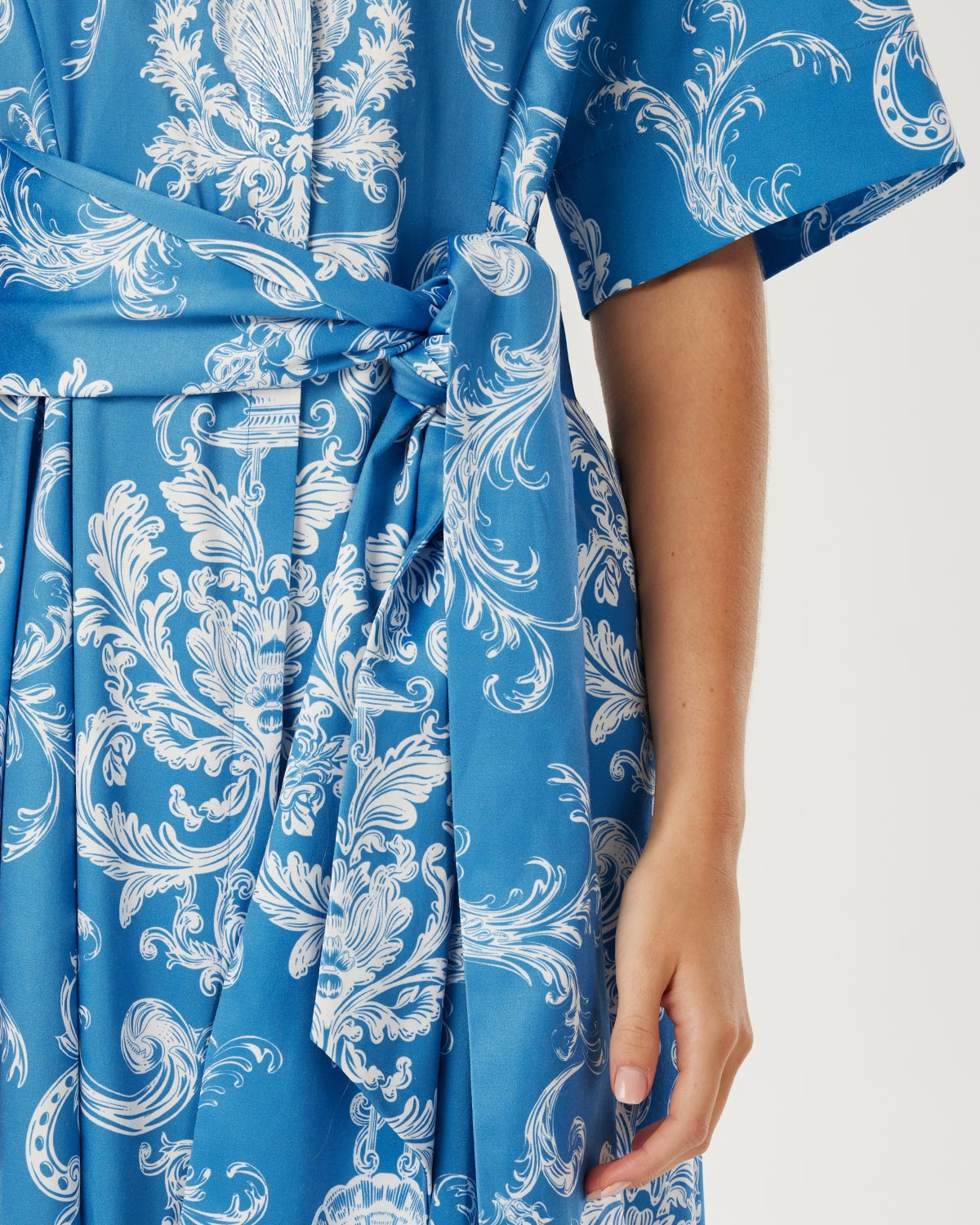 Posie Cotton Maxi Dress - Barocco