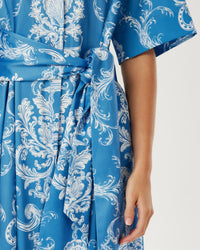 Posie Cotton Maxi Dress - Barocco