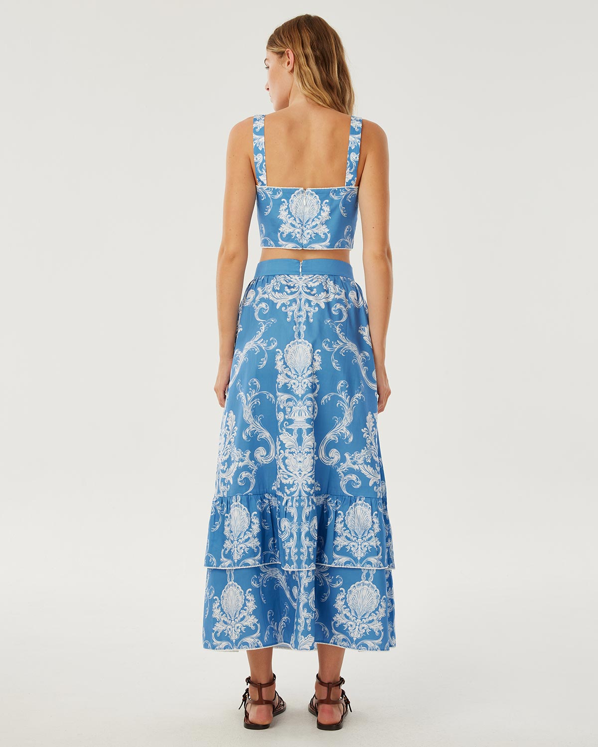 Paulina Cotton Skirt - Barocco