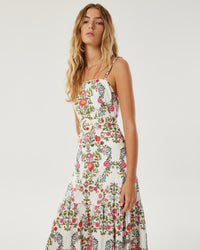 Cordiela Cotton Midi Dress - Botanic Eden
