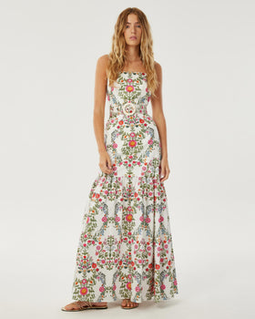 Cordiela Cotton Midi Dress - Botanic Eden