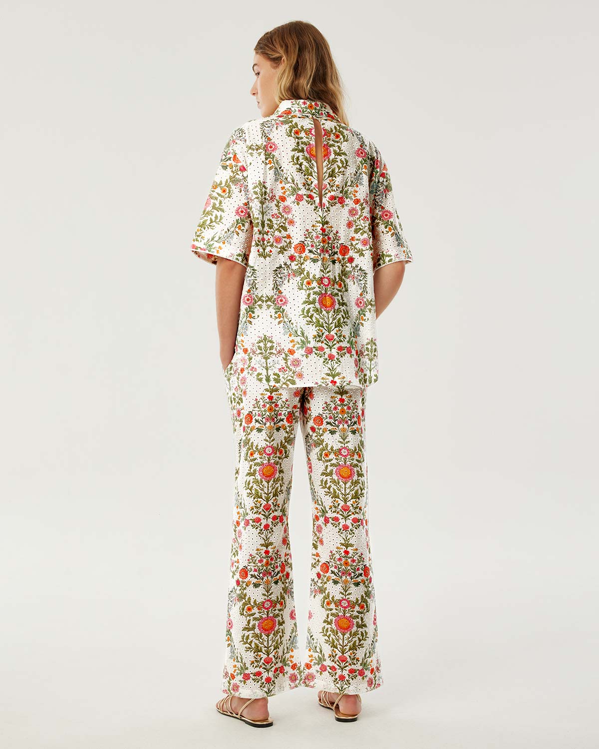 Akari Broderie Anglaise Top - Botanic Eden
