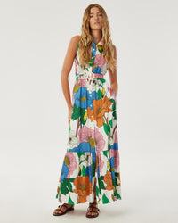 Biba Cotton Maxi Dress - Salento