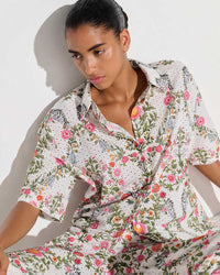 Akari Broderie Anglaise Top - Botanic Eden