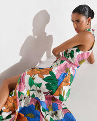 Biba Cotton Maxi Dress - Salento