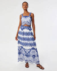 Belan Skirt Lace - Blue