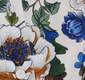 Biba Cotton Maxi Dress - Off White Vine Flower