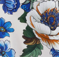 Posie Cotton Maxi Dress - Off White Vine Flower