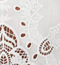 Joshua Lace Trouser - White